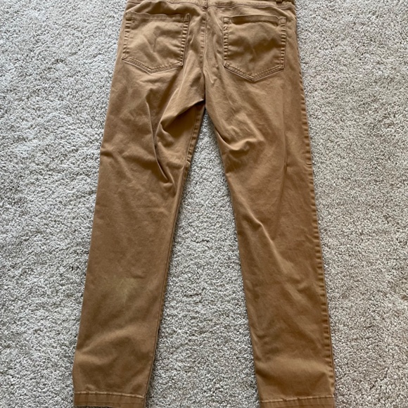 Men’s Khaki Van Heusen Flex Tech Pant Slim 32x32 - Picture 5 of 7